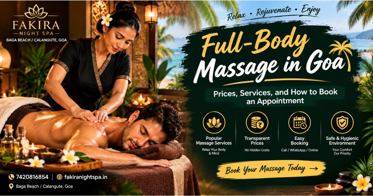 Read more about the article Full-Body Massage in Goa: Prices, Services, and How to Book an Appointment